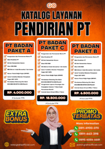 Pembuatan PT Murah Di Graha Official